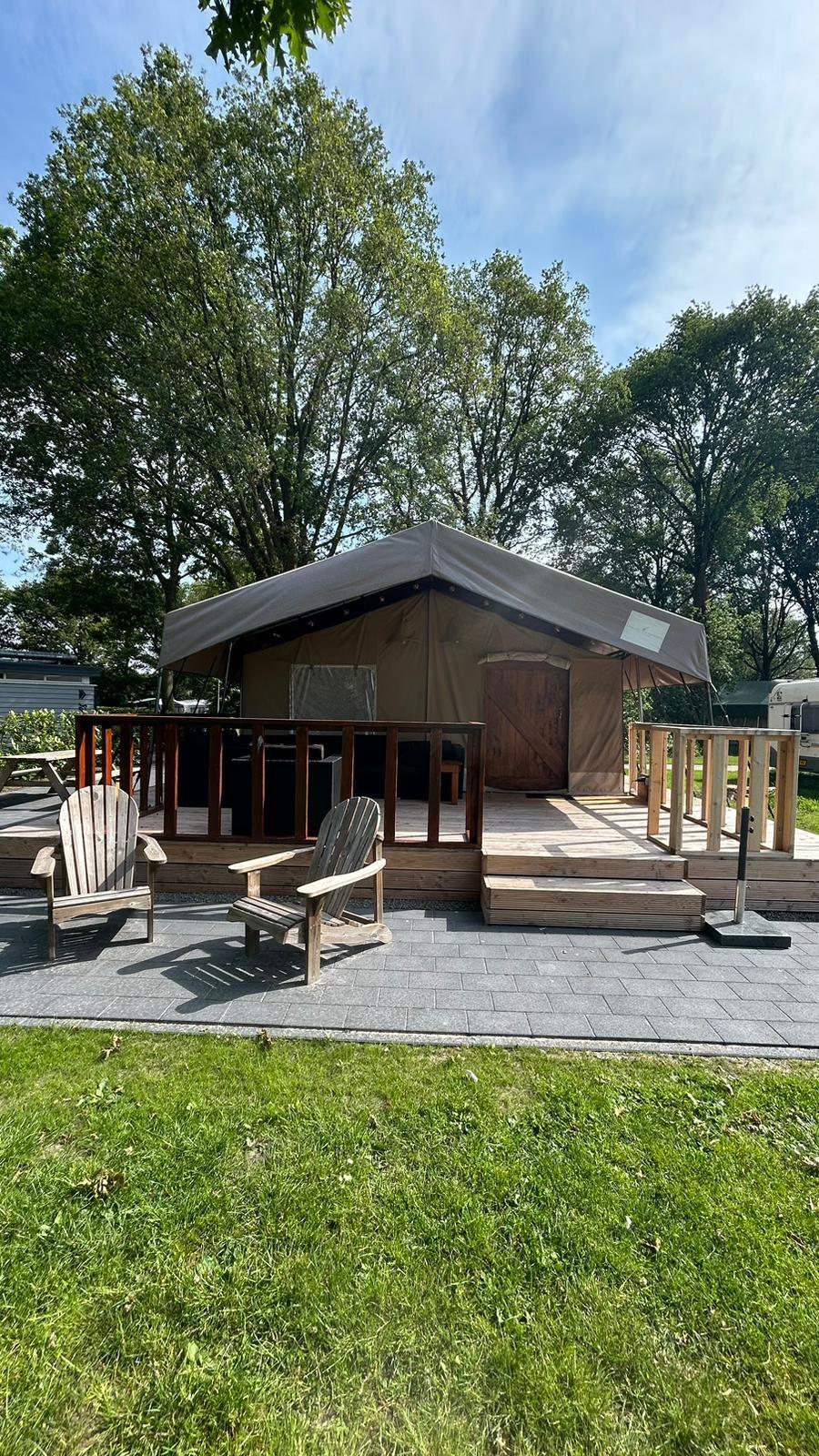 Safaritent/glamping (6 persoons)